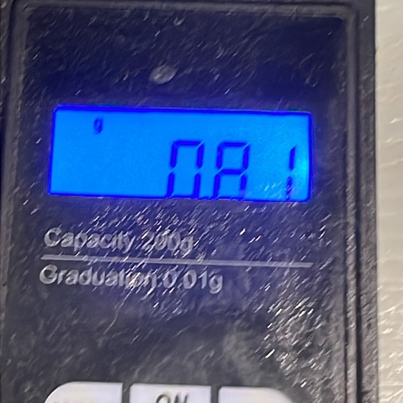 0.5” silver tone triangular shaped Minimalist stud earrings - Picture 9 of 10